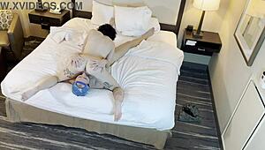 Petite Tattooed Teen Sucks and Fucks in Wild 69 Position!