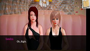 my new family game with small tits redhead in 3d anime 😊