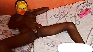 i started masturbatin in the bedroom but then got my clothes ripped off for a real fuck with a tall skinny black guy