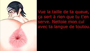 Wow! Hentai JOI with Sarada and Sakura Futanari Pissplay Assplay CEI