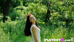 Wow! Stunning Russian MILF Cira Nerri Strips Naked with Small Tits!