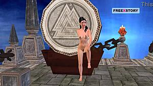 3D animated Indian bhabhi in hot erotic positions