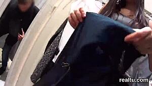 Czech teen seduced in mall