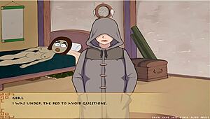 Big anime booty bounces in hentai adventure