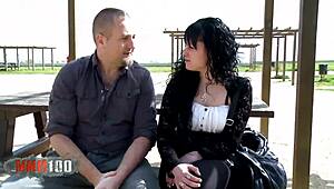 Hey, Fucking A Hot Spanish Slut Outdoors With Facial Cumshot