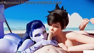 Overwatch Goddess Gets Fucked Hard!