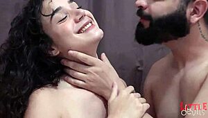 Gabbie Luna and Lord Kenobi Sneakily Bang Young Married Chick with Creampie