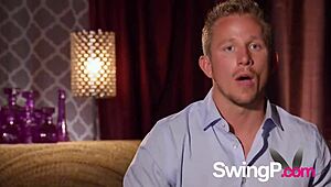 amateur couples get really nervous after first swingers meet. what happens next surprises everyone!