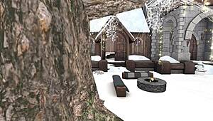 Young Santa's wife fucks the elves in a Christmas orgy