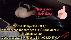 Esposa offers bumbum publico para estranhos sem camisinha