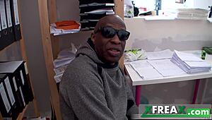 russian traveller nataly gets intensely fucked in the ass by mike at office