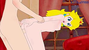 Princess Peach And Shy Girl Intense Sex - Super Mario Bros Hentai