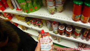 Euro Redhead Picked Up And Fucked On Spycam