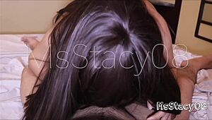 step brother sneaks into pinay step sister's room for wild action