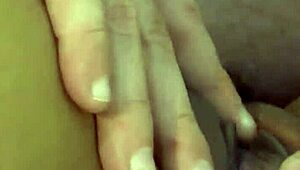 Cute Asian petite babe craves her sweet spot in outdoor close-up action.