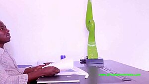 Naughty Secretary Fucks Hard In The Office!