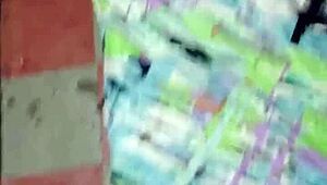 Fucking A Tall 65-Year-Old Big Booty Ebony Granny Bent Over In The Trenches