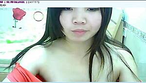 Asian Amateur Engages in Solo Masturbation Session