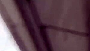 Caught young girl bathing unexpectedly