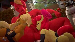 i blowjob applejack in 3d cartoon compilation