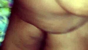 Fucking A Tall 65-Year-Old Big Booty Ebony Granny Bent Over In The Trenches