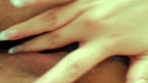 Horny latina teases with wet pussy video for boyfriend