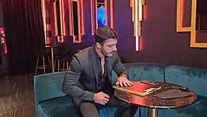 Intriguing free preview of rough gay casting with muscular bodybuilder in bareback socks