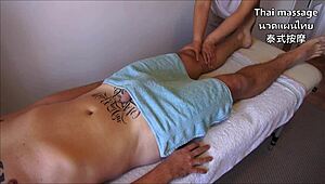 Thai Oil Massage Turns Into Cheating Cum Explosion