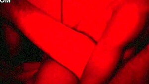 Amateur Couple's Rough Face Fucking in Bad Light Pervert Session with Natural Tits