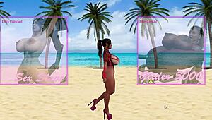 lacey invites you to play with workout toys and big tits