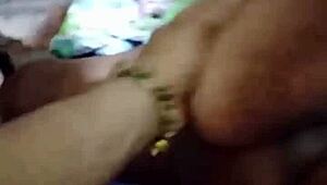 Fucking A Tall 65-Year-Old Big Booty Ebony Granny Bent Over In The Trenches