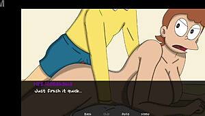 Anime sex video with Dickmon part 2