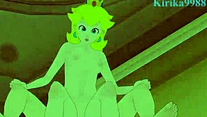 Princess Peach And Shy Girl Intense Sex - Super Mario Bros Hentai