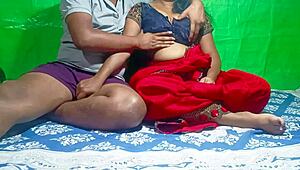 Sona Bhabhi Enjoys Intense Doggy and Riding on Holiday with Hindi Audio