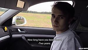 Hot dude CASHES IN by getting ass slammed in the woods - Czech Hunter 560