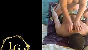 Chubby French Stepmom Sucks and Swallows My Load