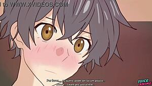 My Femboy Boyfriend Sasaki in Wild Gay Hentai Action