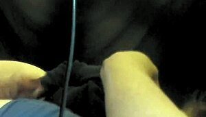 Brother convinces step sister for handjob in taboo scenario.