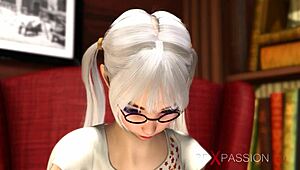 Big Tits Slut Fucks Shemale Futanari Hard!