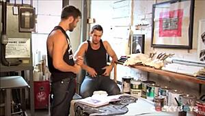 Model Joins Intimate Group Session with Piercings