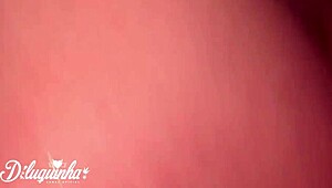 Caught young girl bathing unexpectedly