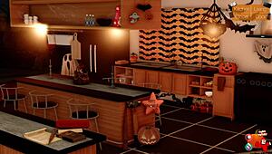 halloween special at free use house ep 8 🎃