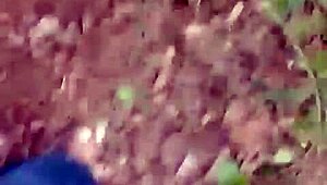 Wild Mangal in Jungle! She Fucks Stepsis Till Pussy Turns Red in Clear Audio!