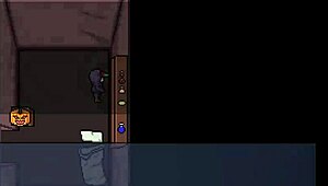 Babe With Silver Hair Has Sex In Anime Cosplay Hentai Game