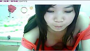 Asian Amateur Engages in Solo Masturbation Session