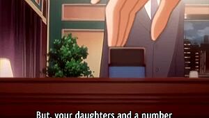 Step dad, are you seducing your young 18+ step daughter in this hentai?