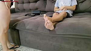 My husband gets rock hard hearing how my boss took my tight backdoor.