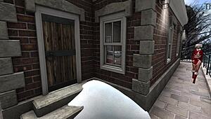 Young Santa's wife fucks the elves in a Christmas orgy