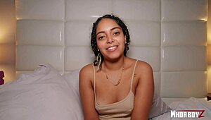 Big Booty Latina Girl Gets Fucked By Big Dick Creampie