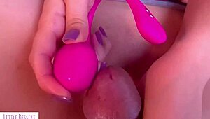Wow! Trying New Lovense Lush in Perfect Pussy Close-Up!